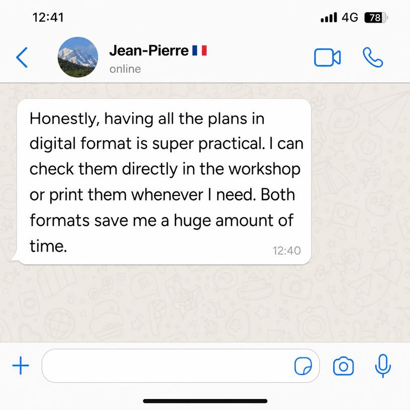 Message from a metalworker using the pack 1