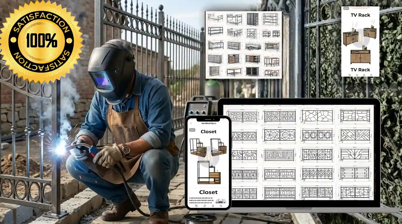 Blueprints organized by category inside the members area